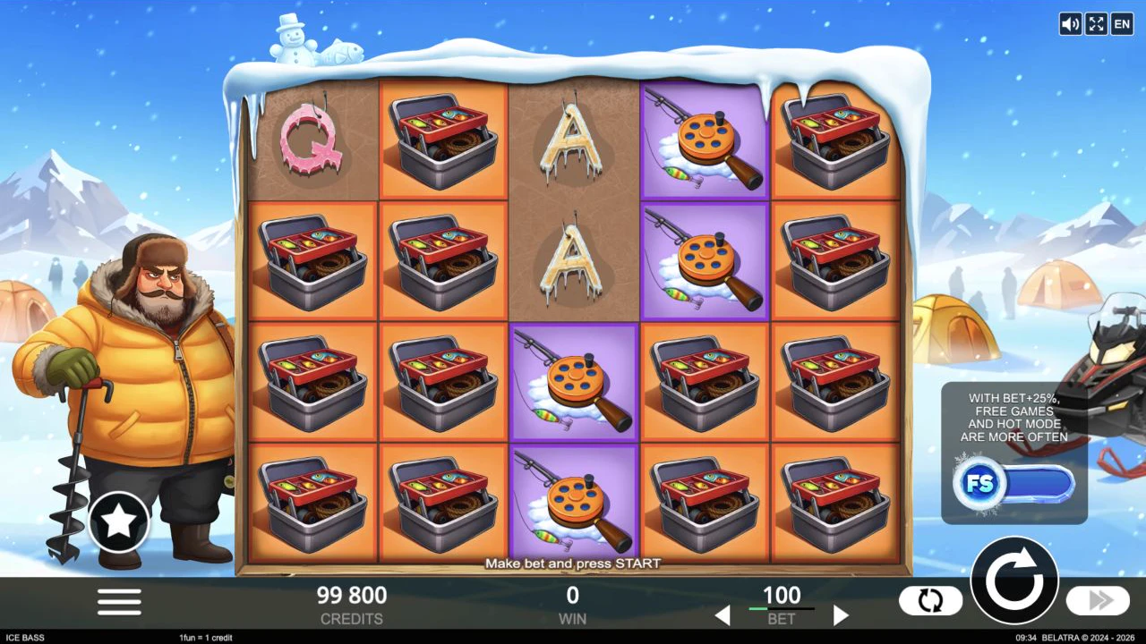 Official Ice Bass demo gameplay frame 2
